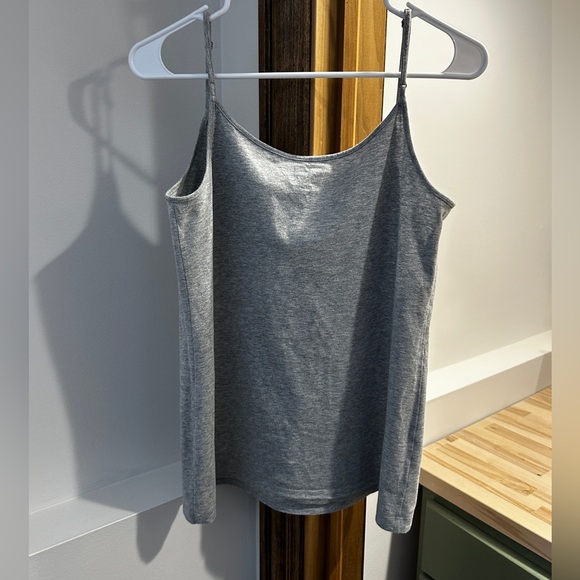 LOFT Heather Gray and Black Camisole Set - Picture 4 of 7